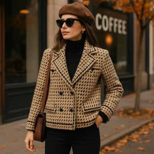 Cartera Structured Boucle Coat