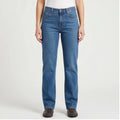 Model wearing Classic 5-Pocket Denim Jeans Classic 5-Pocket Denim Jeans in studio