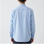 Model wearing Woven Button-Down Shirt Woven Button-Down Shirt in studio - 2