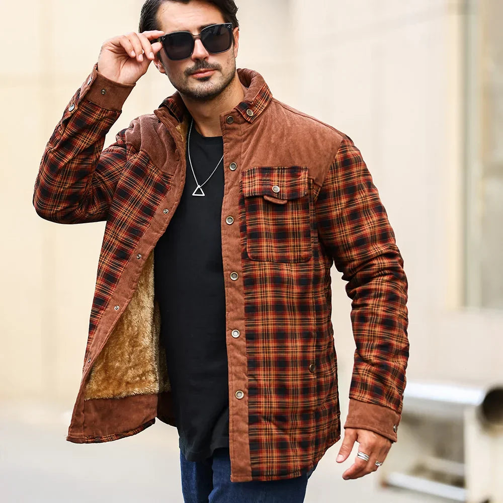 Brooks Sherpa Flannel Jacket