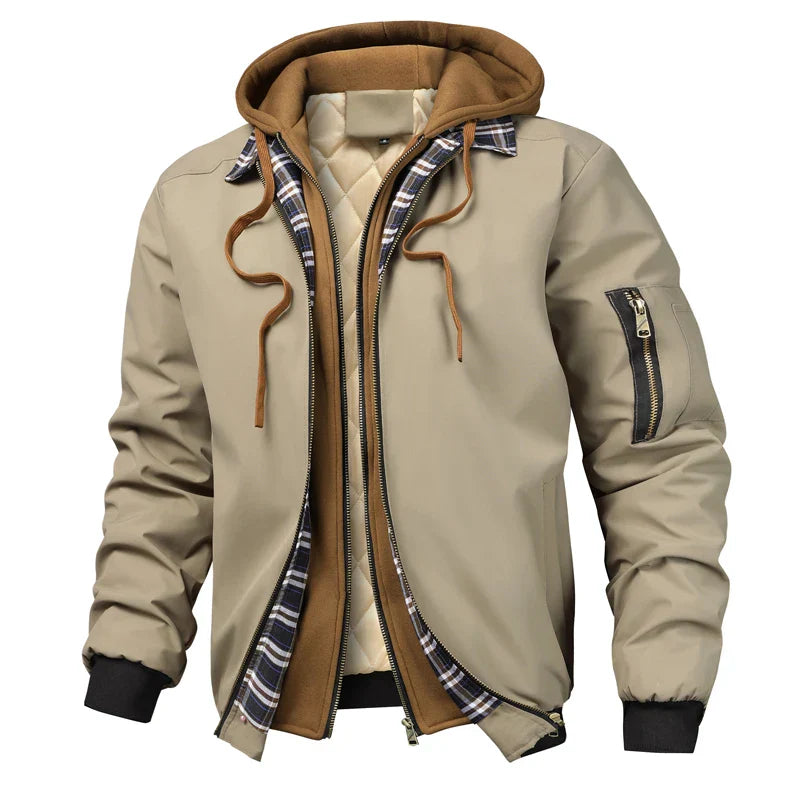 Chase Hooded Bomber Jacket