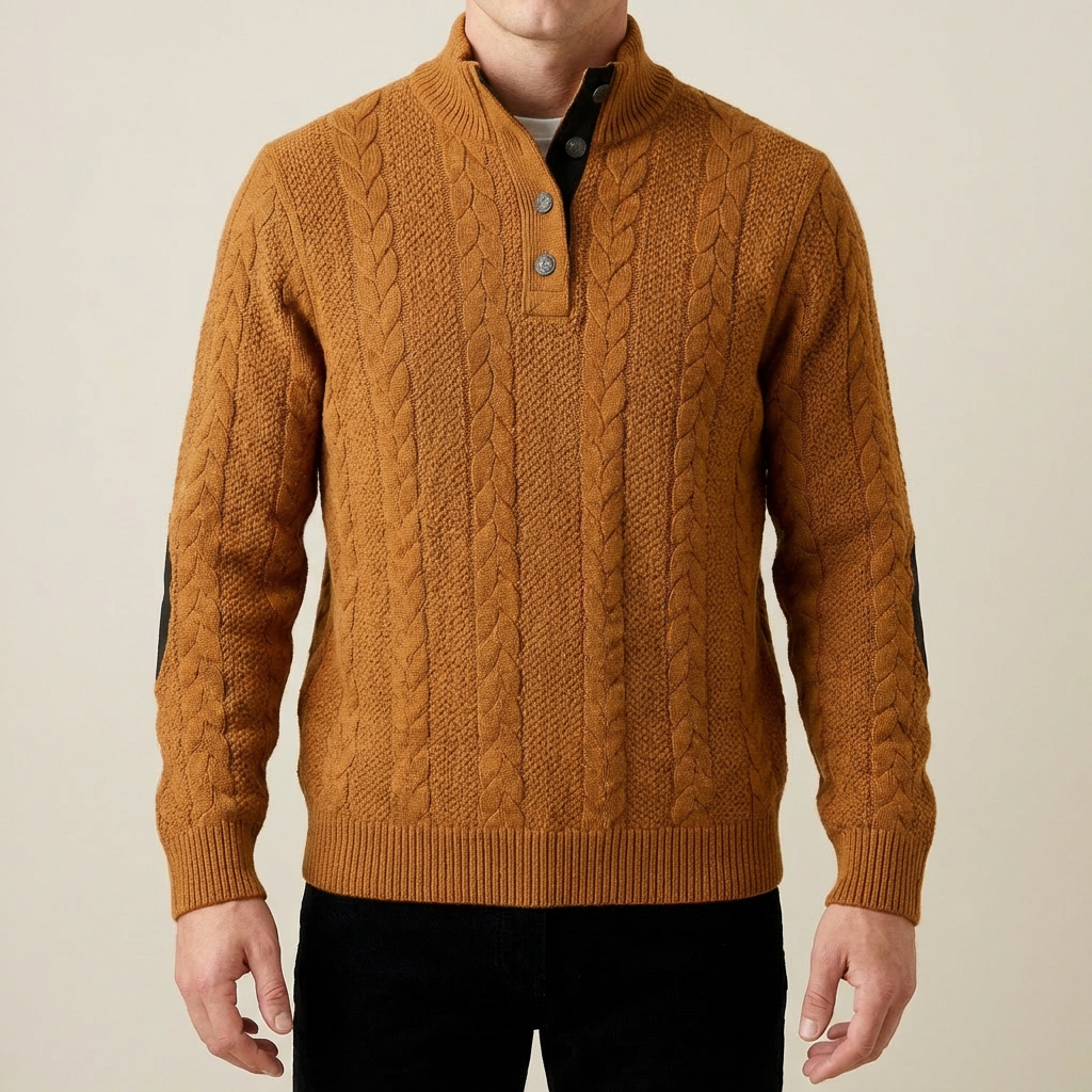 Kellan Cable Knit Pullover