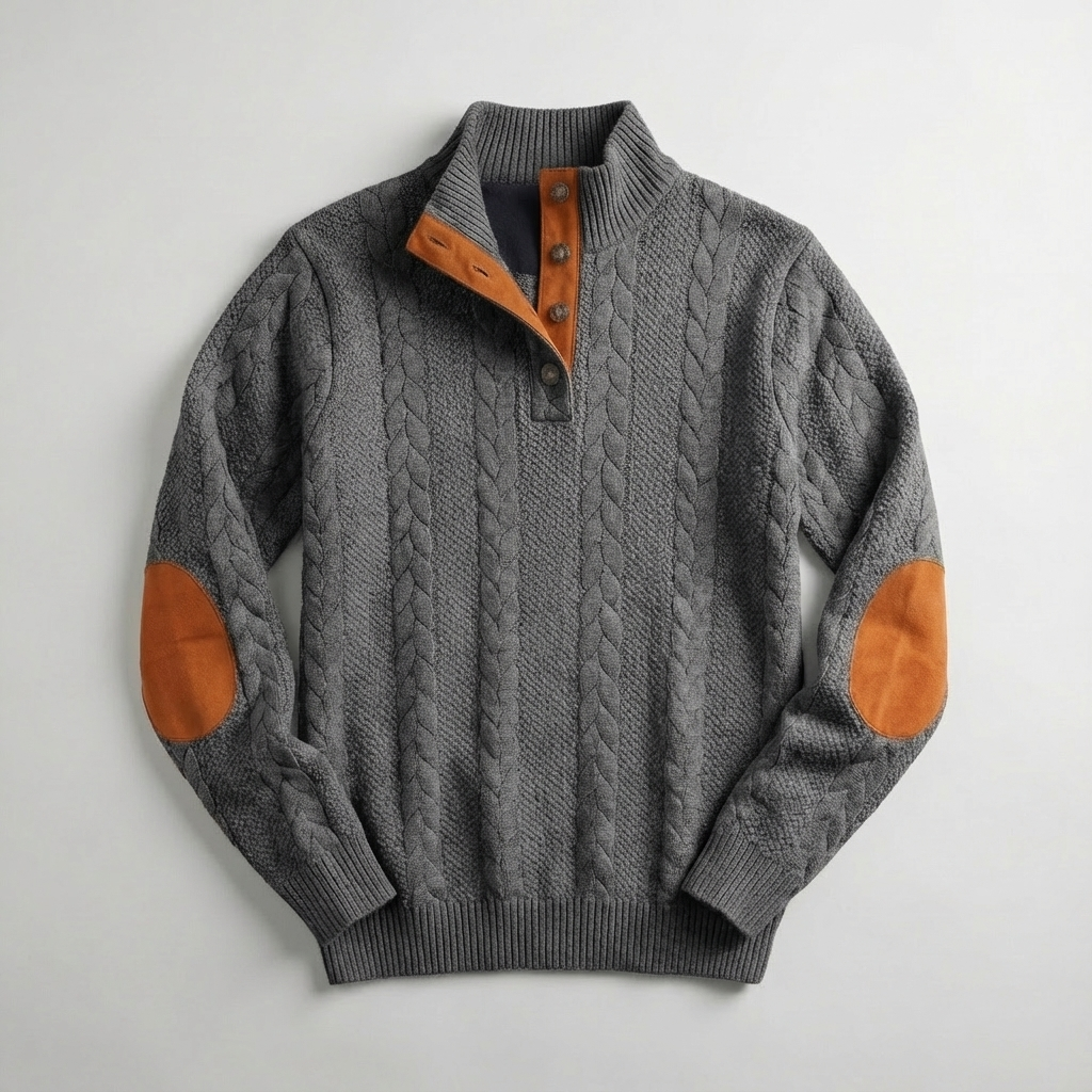 Kellan Cable Knit Pullover