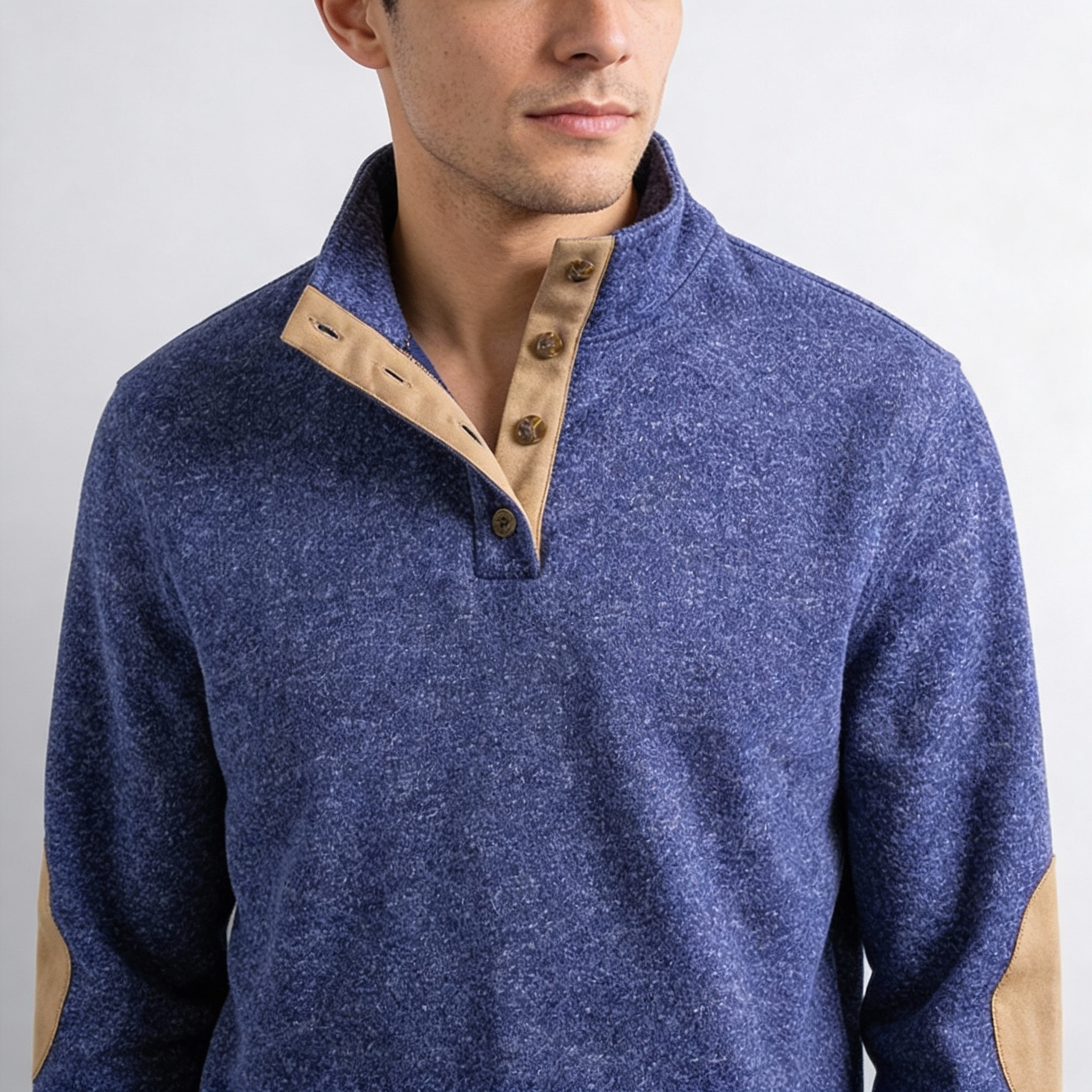 Owen Button Collar Pullover
