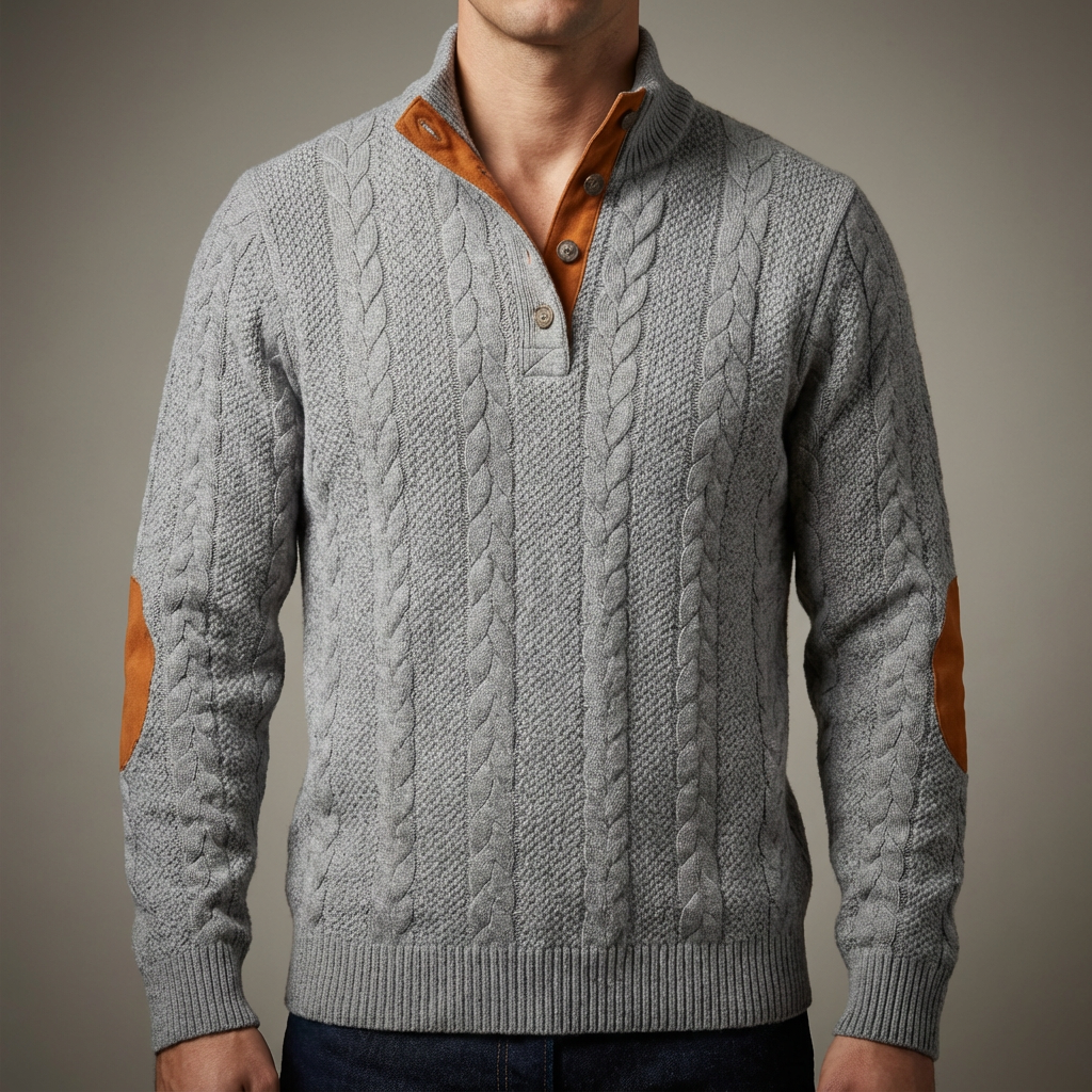 Kellan Cable Knit Pullover