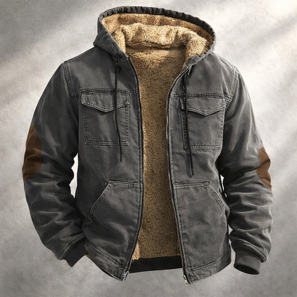 Kane Sherpa Hooded Jacket